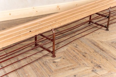 Vintage Industrial Style Hall Bench